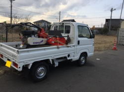 千葉県千葉市 黒川税理士事務所 草刈りの様子